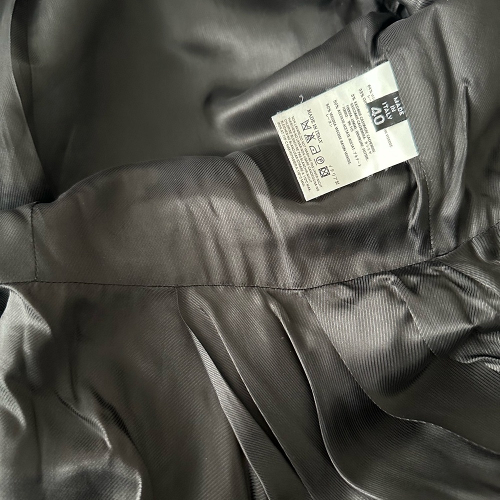 Sofia Kokosalaki Italian Satin Taylored Trench coat - Picture 13 of 14